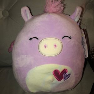 Squishmallows 8” Valentine’s Day Rei the Unicorn